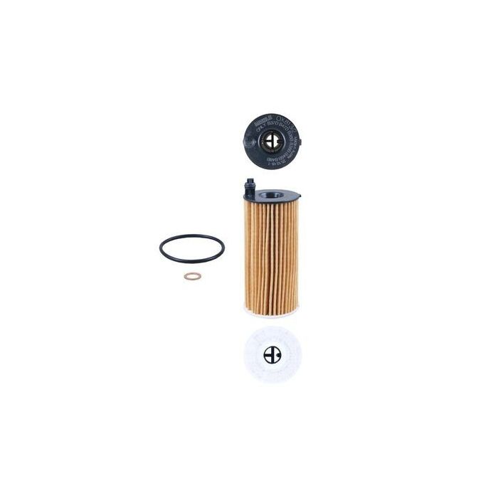 Diesel Parts Direct - GENUINE MAHLE OIL FILTER ELEMENT - OX813/2D