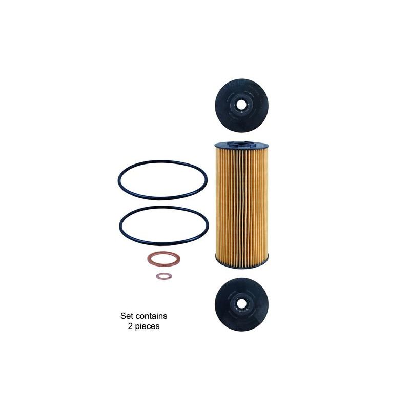 Diesel Parts Direct GENUINE MAHLE OIL FILTER ELEMENT OX137D1/S