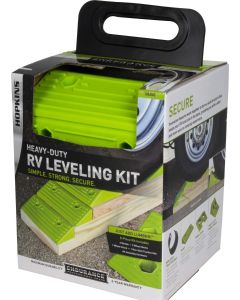 HOPKINS TOWING SOLUTIONS ENDURANCE RV LEVELING SYSTEM WITH WHEEL CHOCK 08200