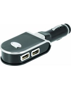 BELL AUTOMOTIVE 12V 2 AMP DUAL USB POWER HUB 22-1-39290-8