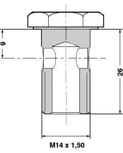 DELPHI BANJO BOLT 9007-864