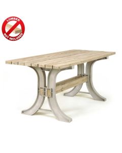 BUILD YOUR OWN 2X4 BASICS ANY SIZE PATIO TABLE KIT (SAND) - 90152MIE