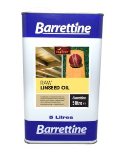 BARRETTINE NOURISH AND PROTECT RAW LINSEED OIL 5 LITRE