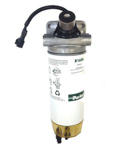 PARKER RACOR FUEL FILTER / WATER SEPARATOR ASSEMBLY WITH WIF WATER SENSOR AND HEATER LDP160R20RCR10