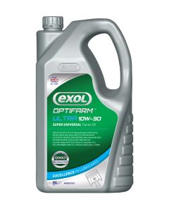 EXOL M080 OPTIFARM ULTRA 10W-30 MINERAL BASED SUPER UNIVERSAL TRACTOR OIL 5 LITRE