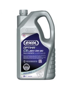 EXOL M520 OPTIMA C5 LSOV 0W-20 FULLY SYNTHETIC LOW SAPS ENGINE OIL 5 LITRE