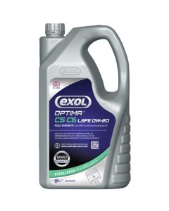 EXOL M522 OPTIMA C5 C6 LSFE 0W-20 FULLY SYNTHETIC LOW SAPS ENGINE OIL 5 LITRE